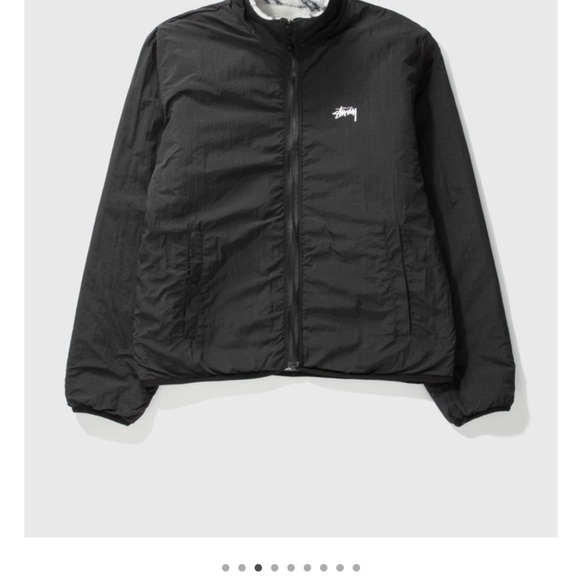 Stussy Dragon Sherpa Sz L - Picture 4 of 6